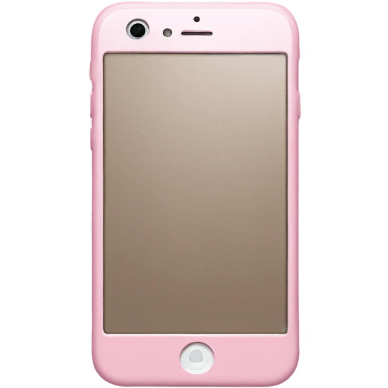 Light pink iPhone emoji