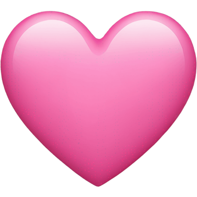 Pink heart  emoji