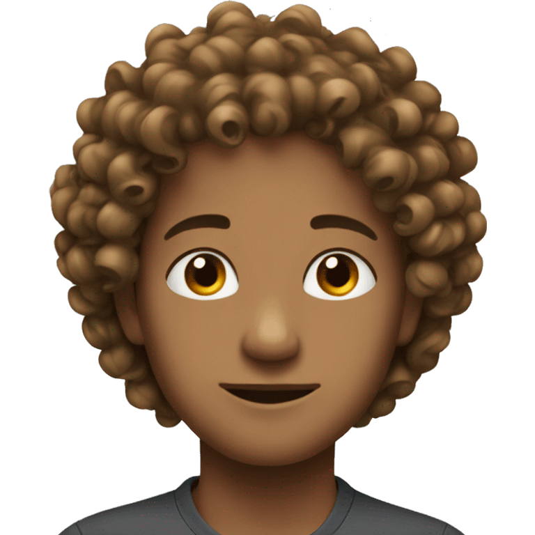 best one curly hair emoji