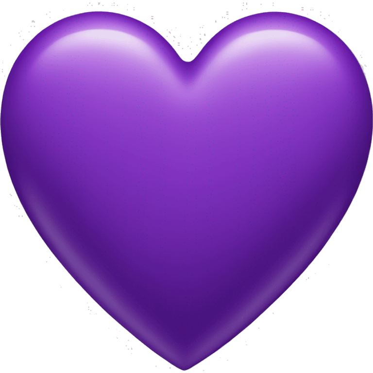 Purple heart  emoji