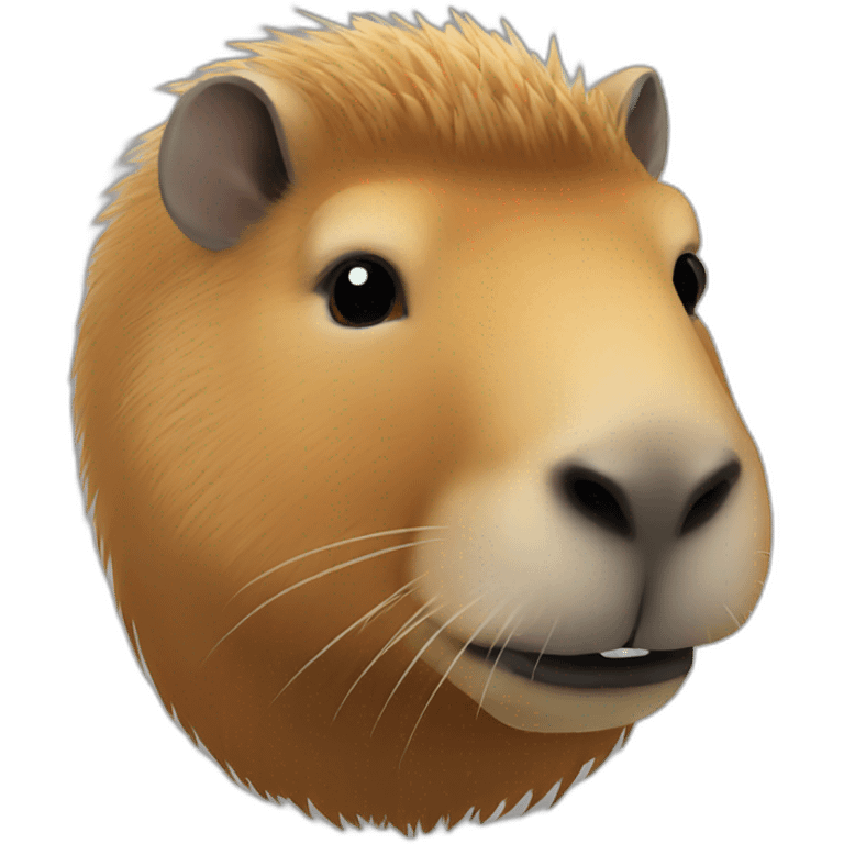 cool capybara emoji