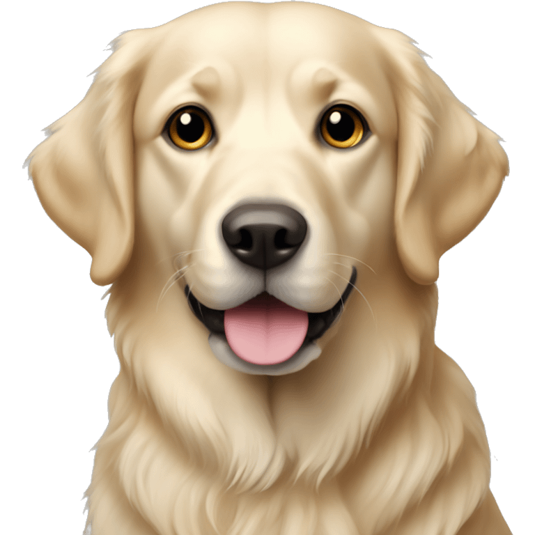 Retriever white emoji