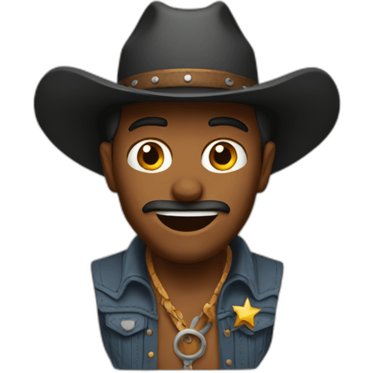 crazy cowboy emoji