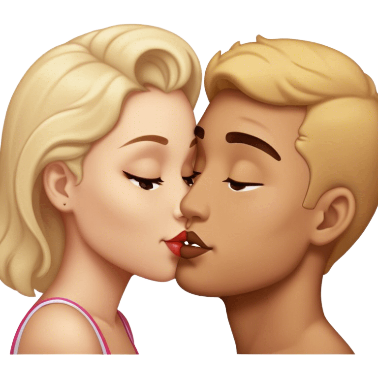 two people kissing  emoji