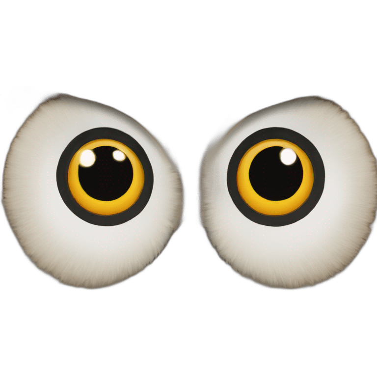 a goofy owl emoji