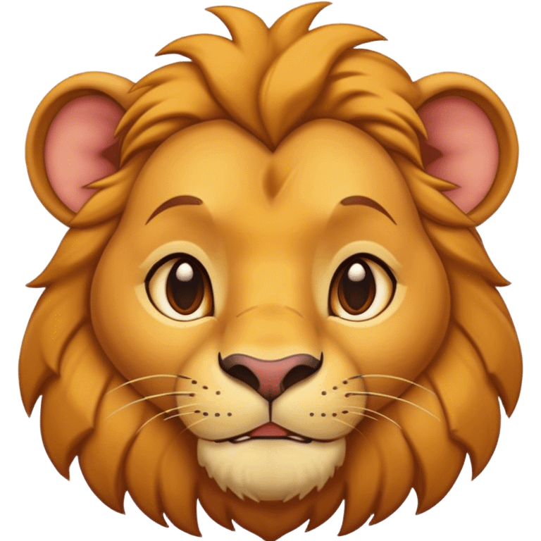 Adult Simba from The Lion King Disney Movie emoji