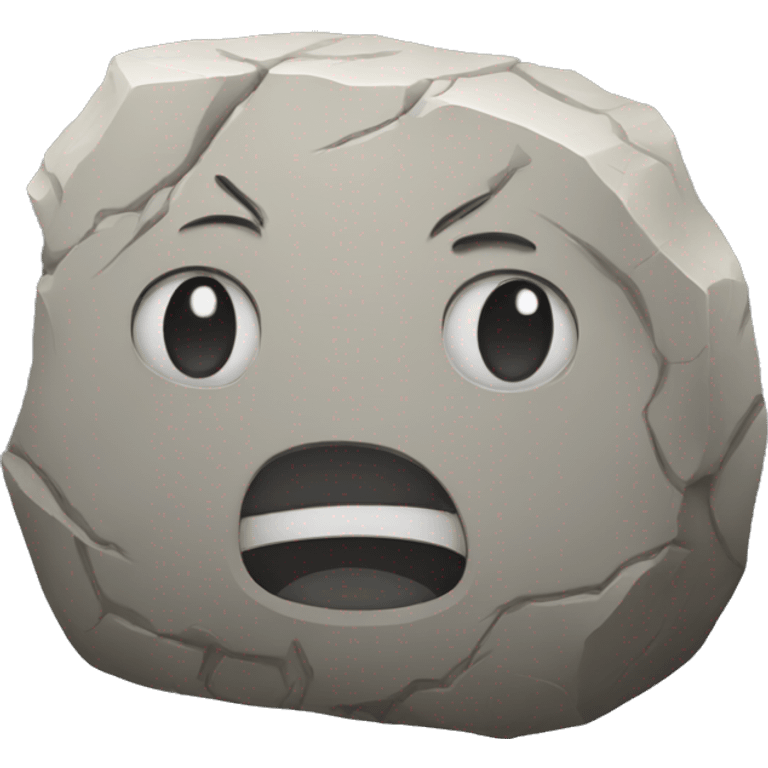 Stone emoji