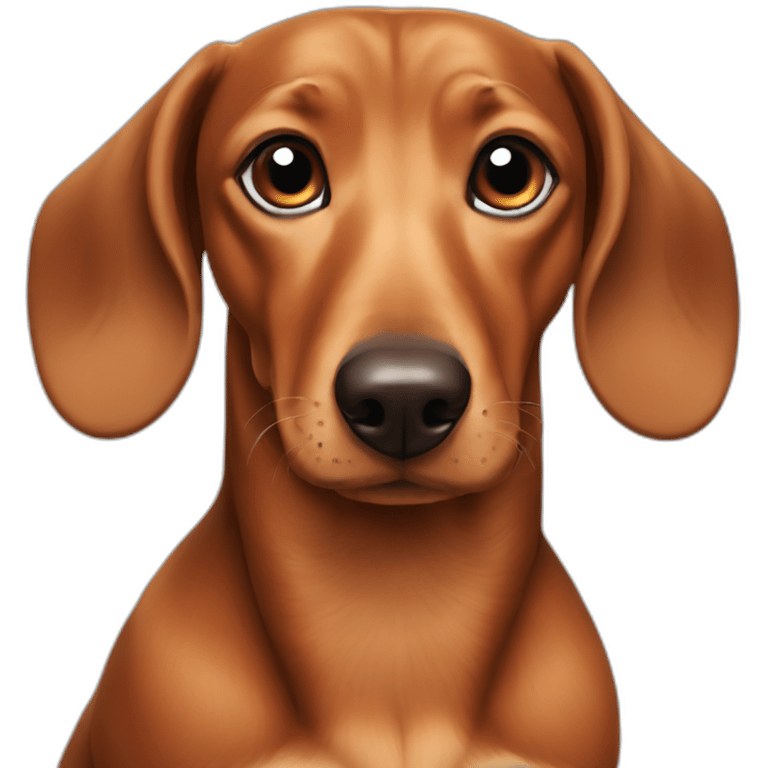 dachshund-body emoji