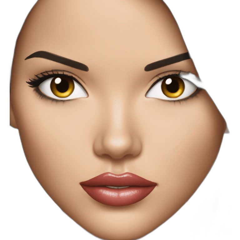 Adriana Lima emoji