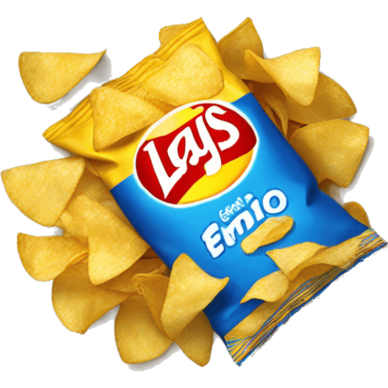 lays bag of chips emoji