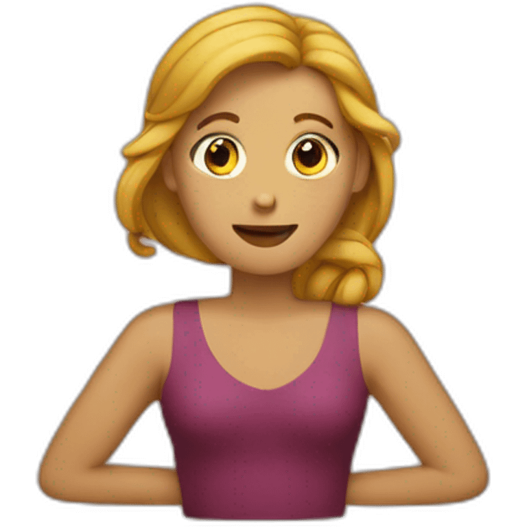 homme qui rentre dans femme emoji