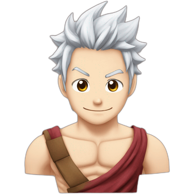 Natsu from fairytail emoji