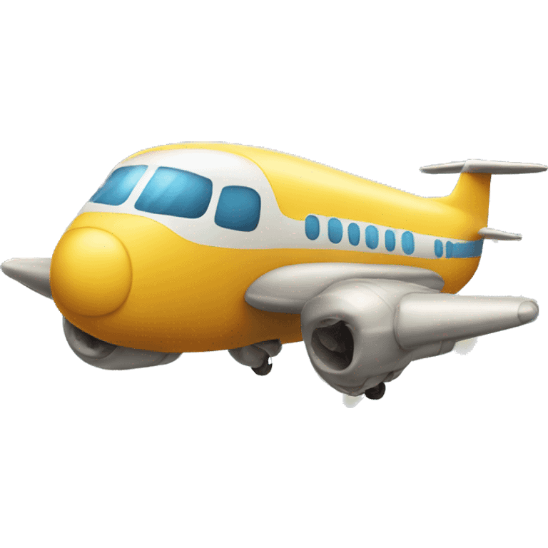 happy Hippie airplane emoji