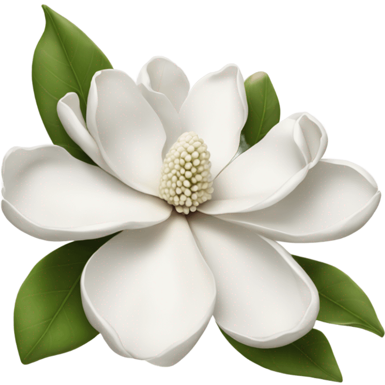 White Magnolia emoji