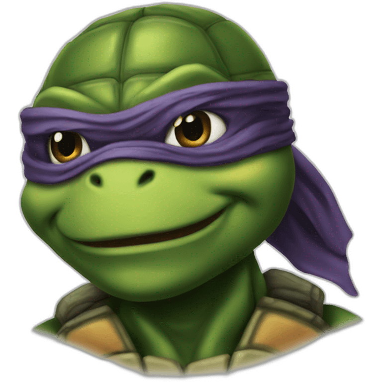 ninja turtle hyper realistic emoji