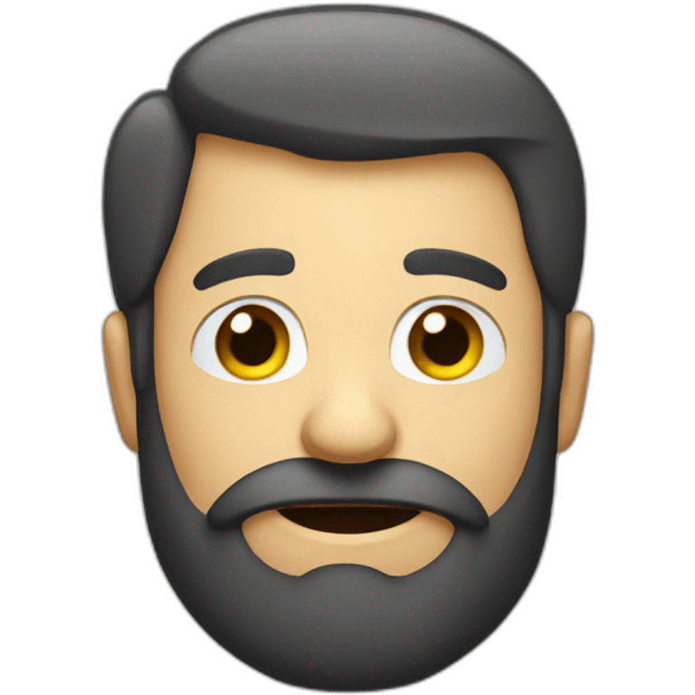 drunk beard man emoji