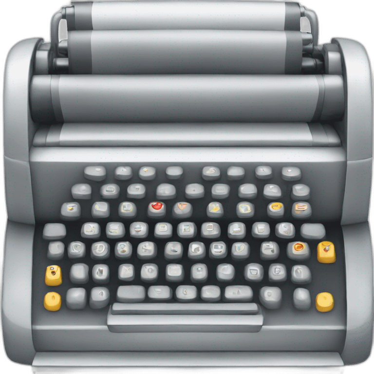 write-machine emoji