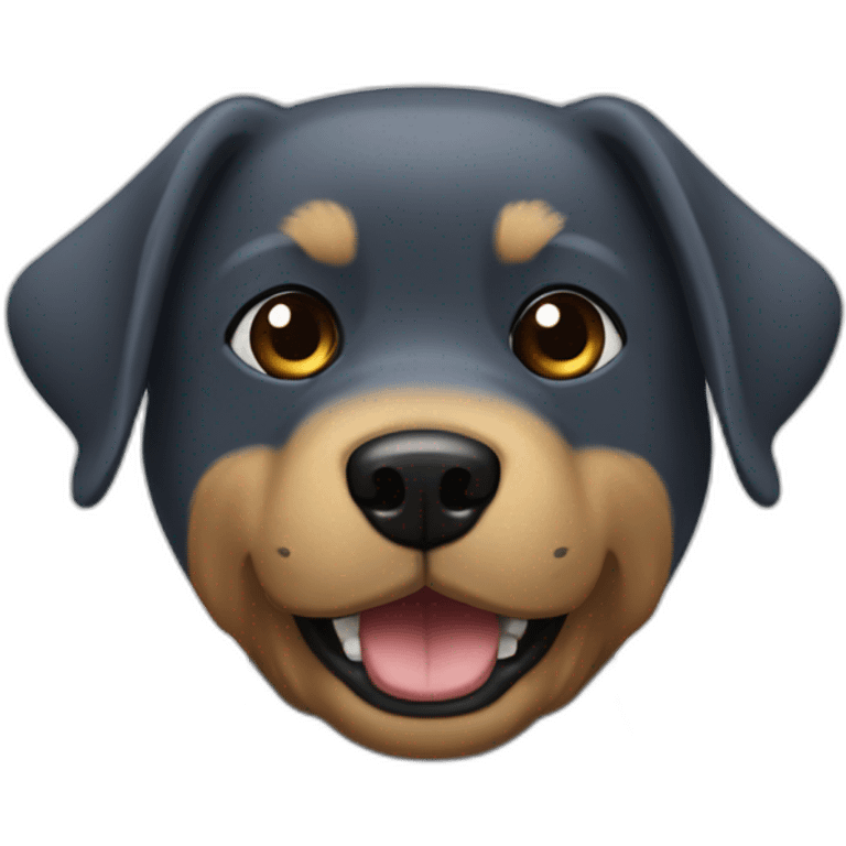 Un chien qui fait du karaté emoji