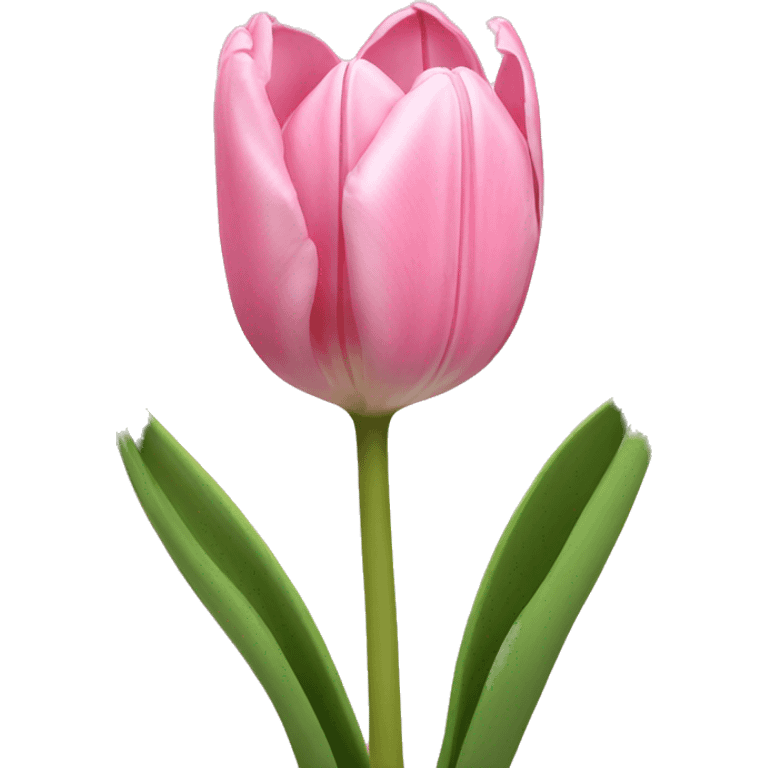 light pink tulips emoji