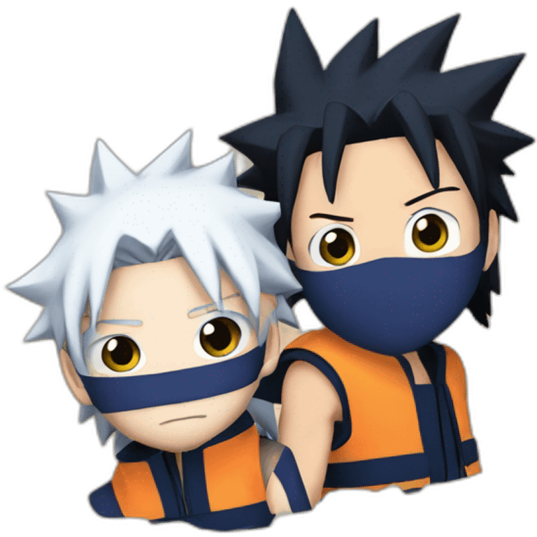 Naruto et sasuke emoji