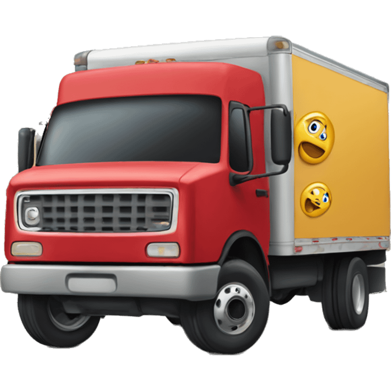 Lowe’s truck  emoji