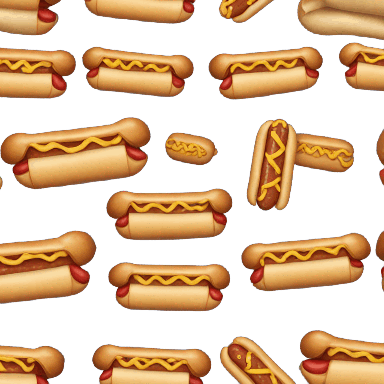 Hotdog weenier dog emoji