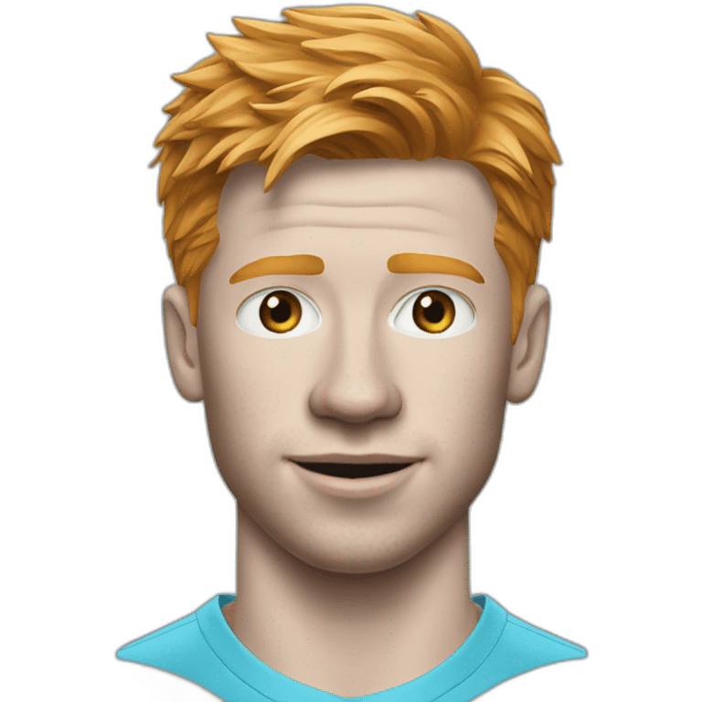 de bruyne realistic emoji