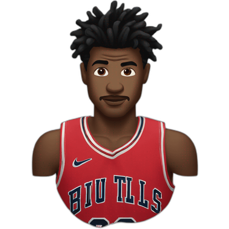 Jimmy butler with emo hair emoji