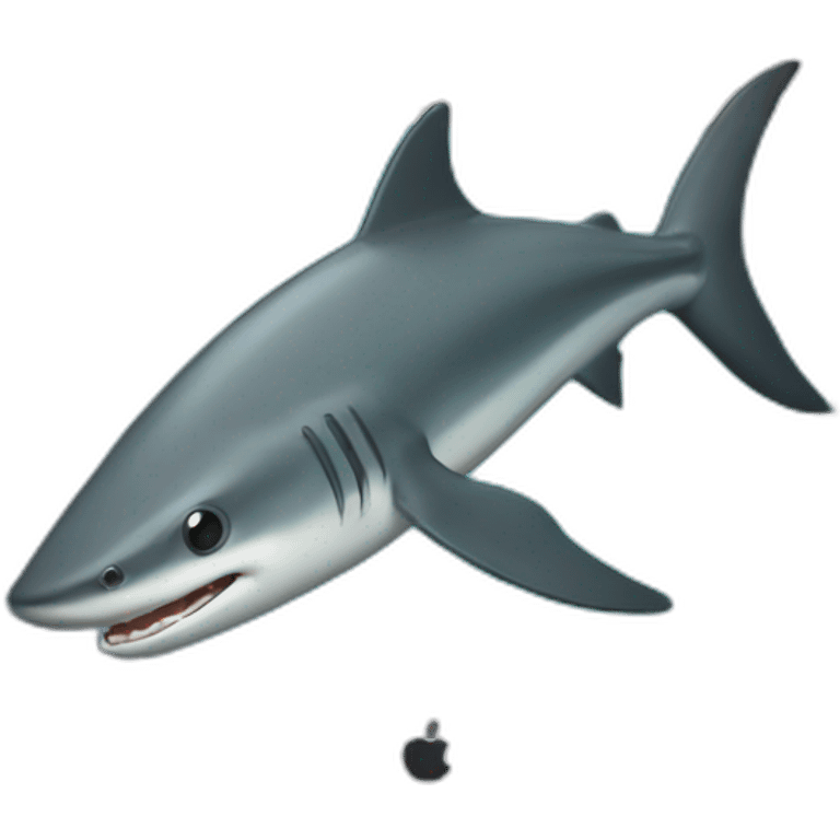 remora on computer emoji