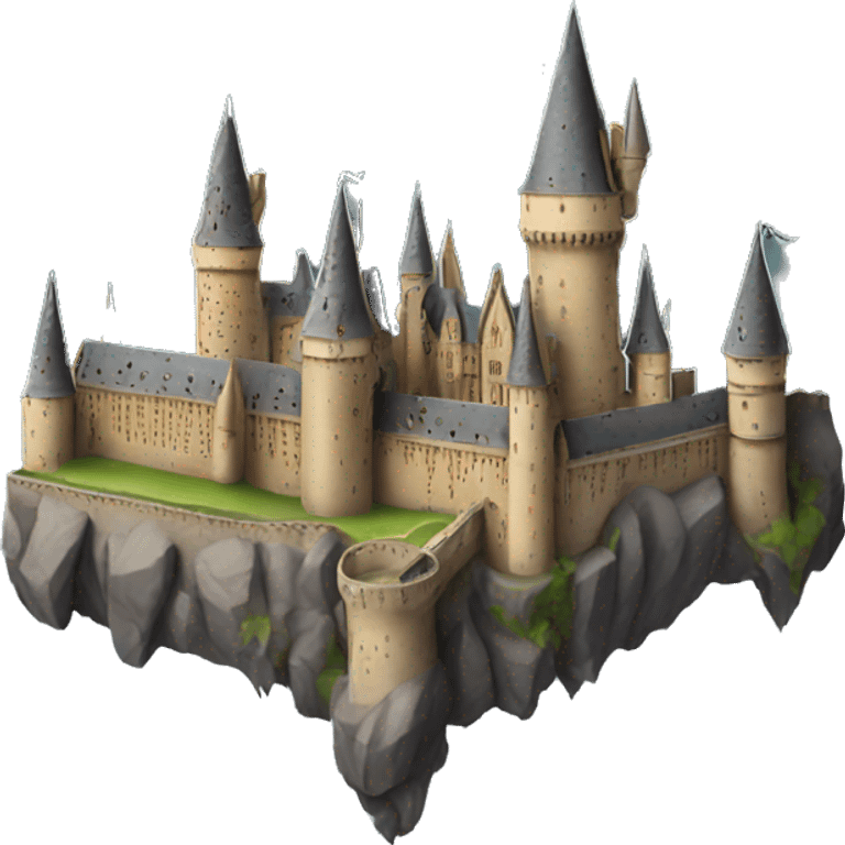 Hogwarts Castle emoji