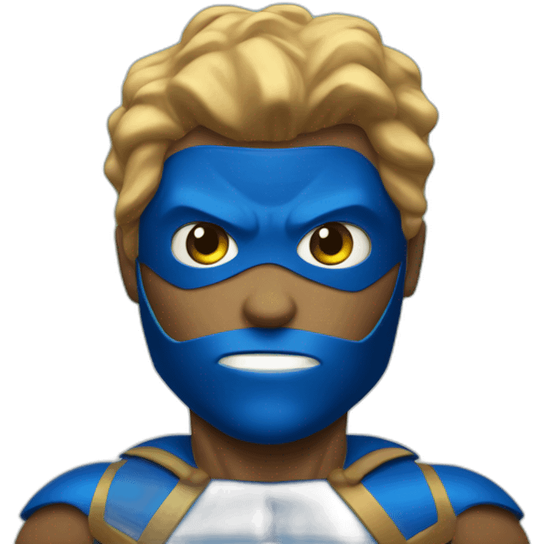 A superhero called Nut-Man emoji