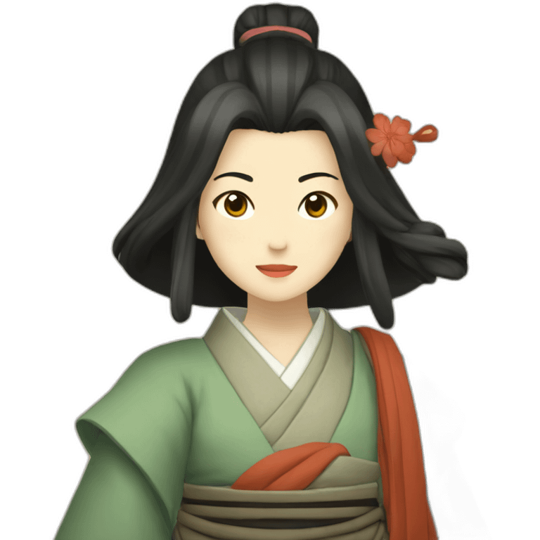 female-adventurer-in-the-heian-era emoji