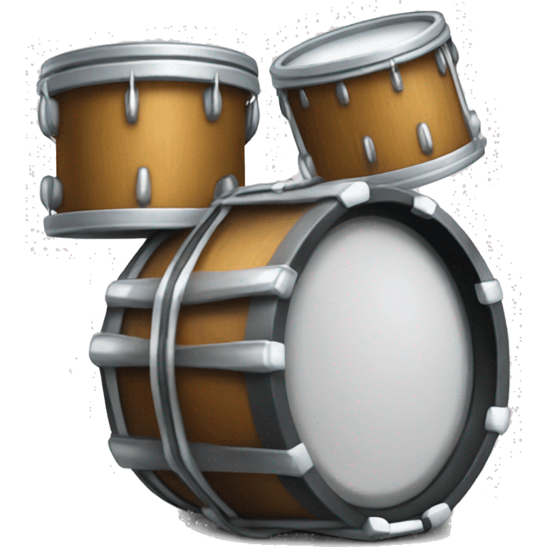 drum kit bag of cans emoji