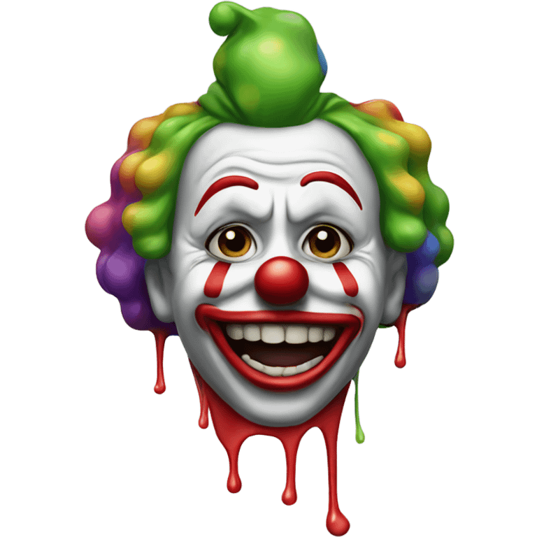 Clown dripped out emoji