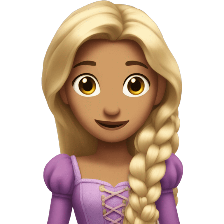 Rapunzel emoji