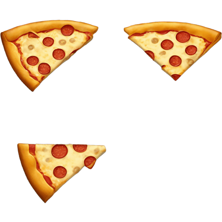 Pizza wearing a tie emoji