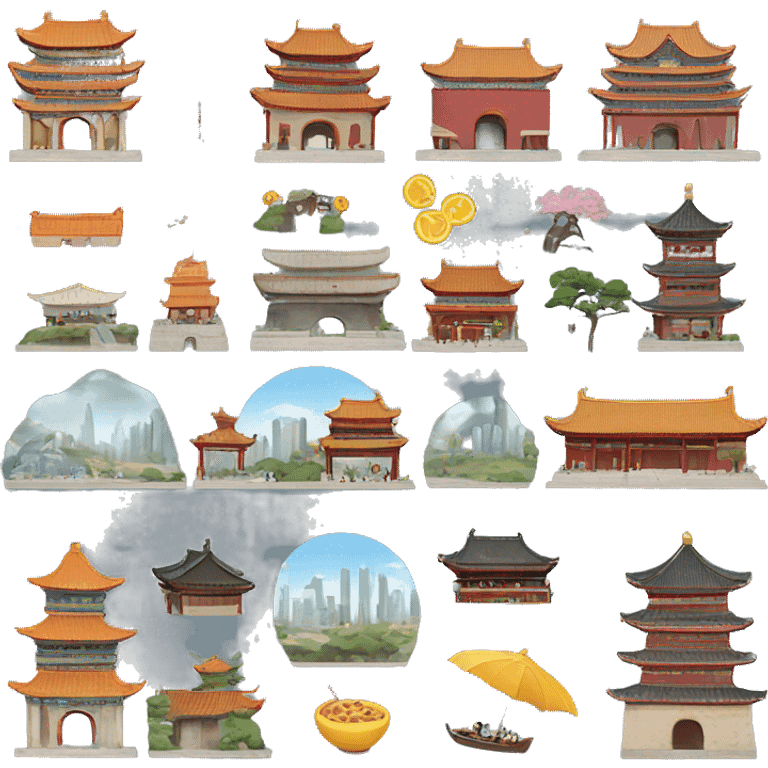 Cities that you should visit in China  emoji