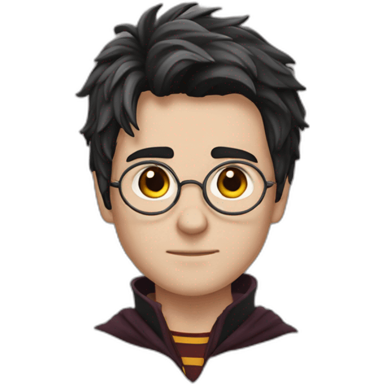 Harry potter with a scar emoji