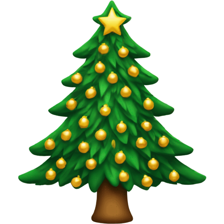 Christmas tree emoji