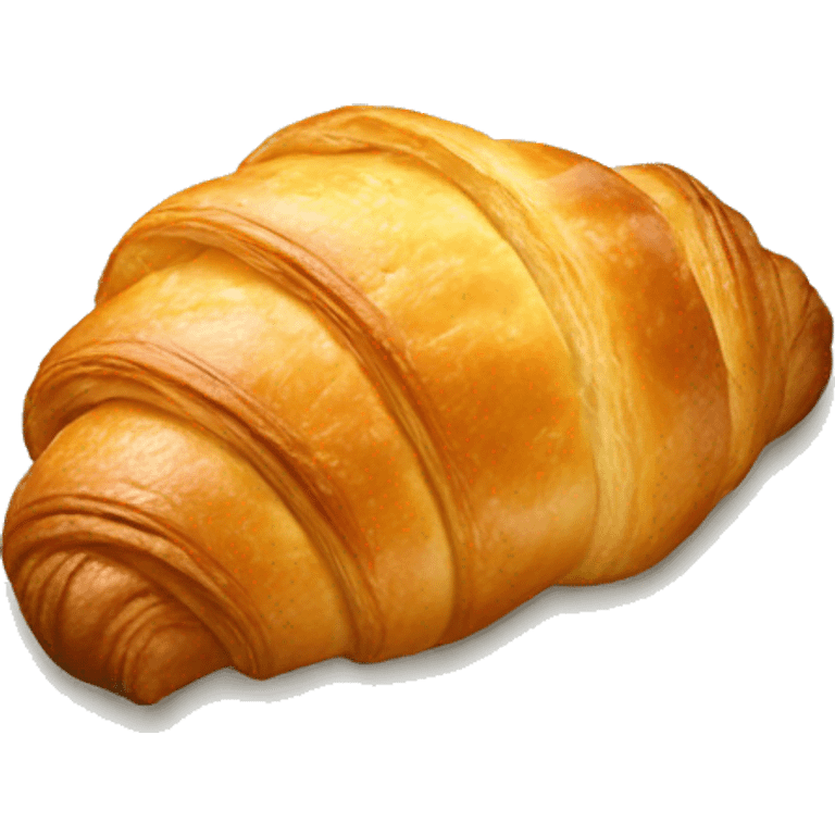 Croissant filled with pistache Creme emoji