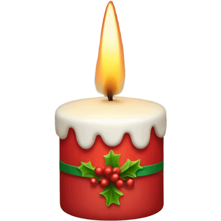 christmas candle  emoji