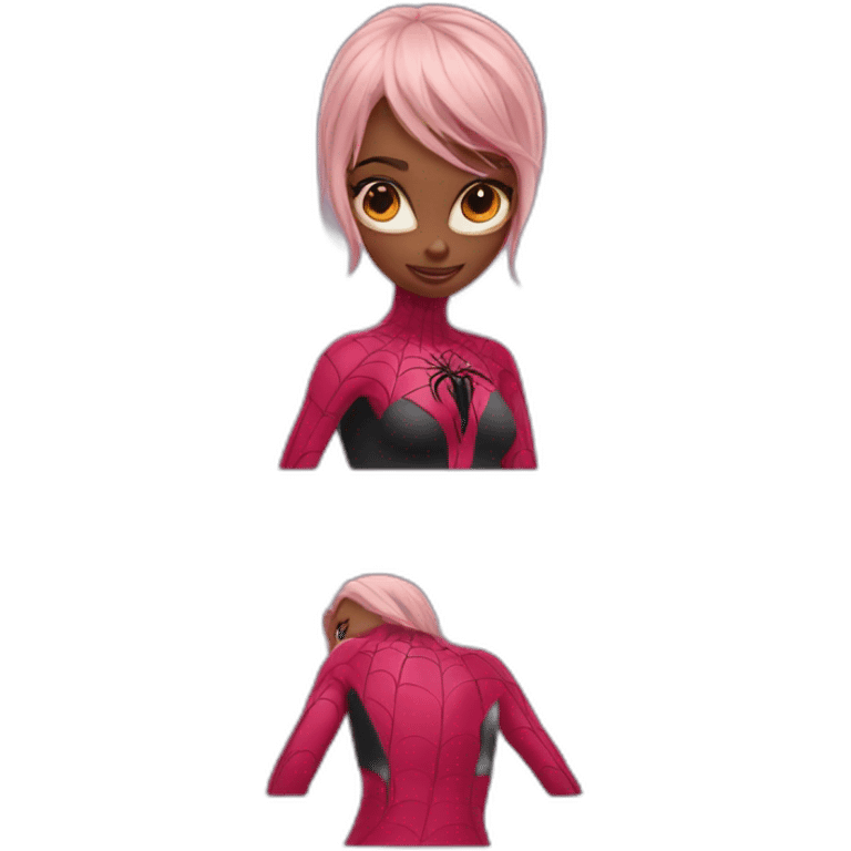 Spider girl emoji