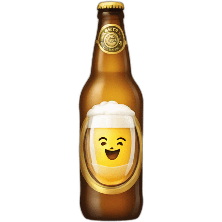 Chat qui boit de la bière emoji