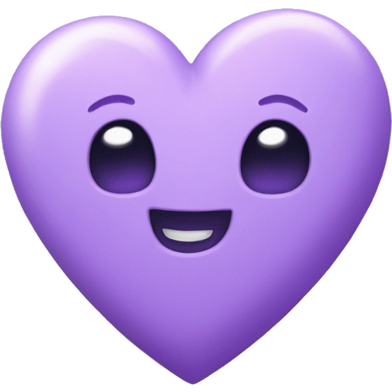 Purple Heart Pastel  emoji