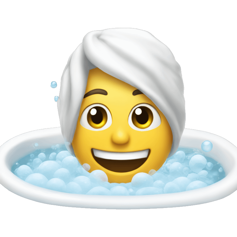 bath bubbles emoji