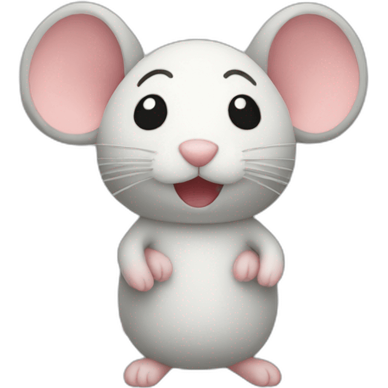 Mouse plush emoji