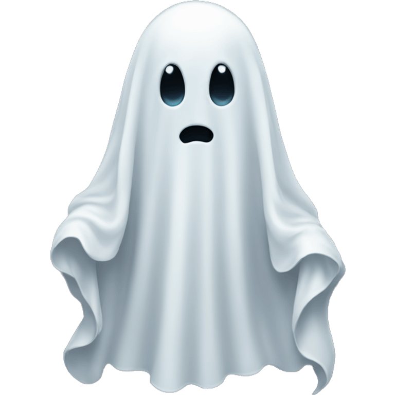 A ghost emoji