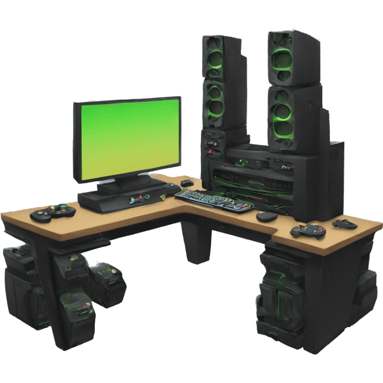 Gaming setup emoji