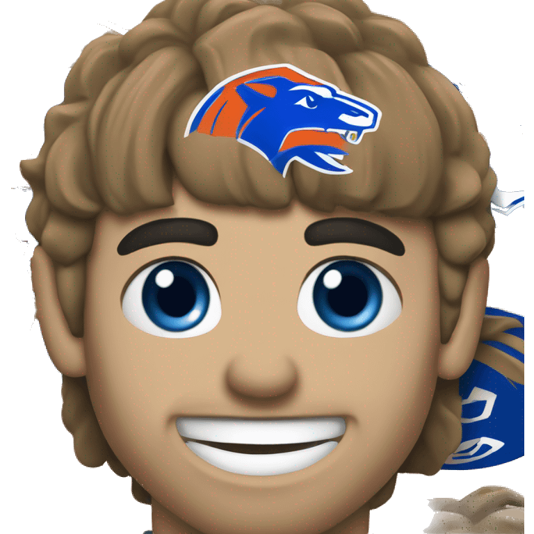 Boise state football emoji