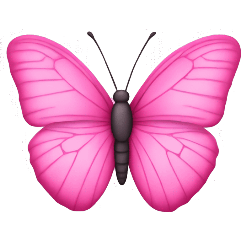 Pink butterfly  emoji